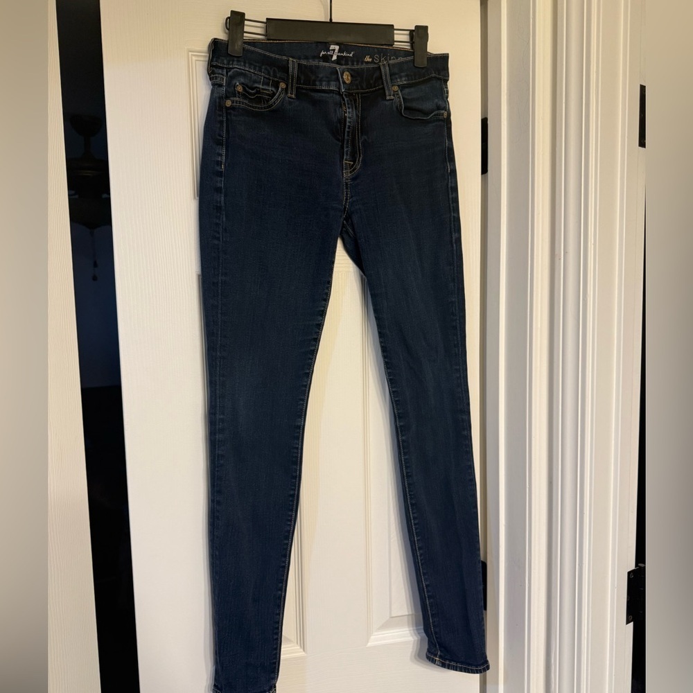 7 For All Man Kind Skinny Jeans Size 2